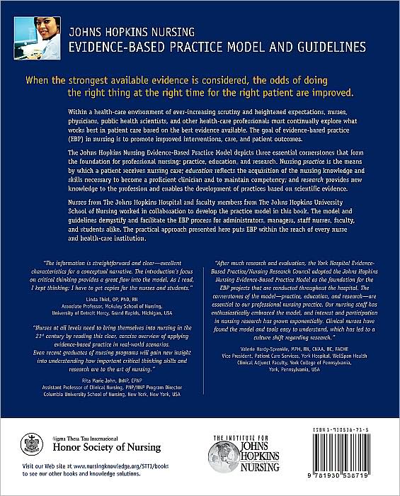Johns Hopkins Nursing Evidence-Based Practice Model and Guidelines