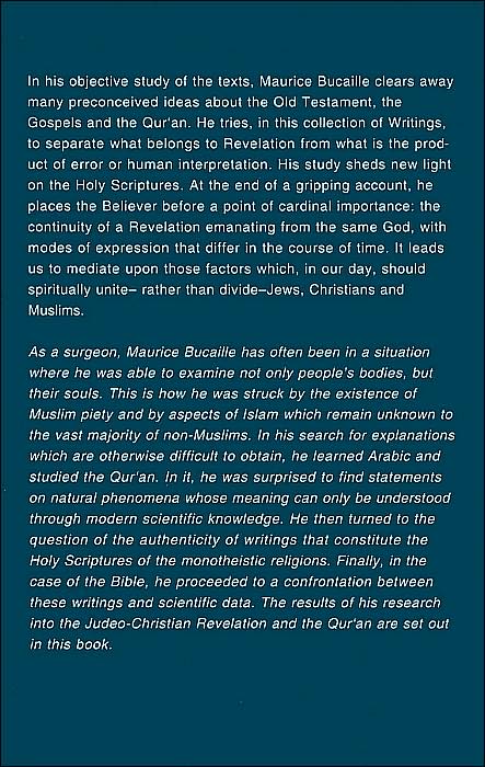 The Bible, the Qur'an and Science