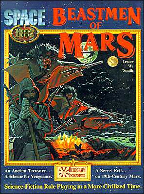 Beastmen of Mars and Canal Priests of Mars: Adventures for Space: 1889