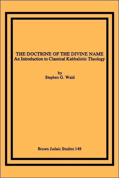 The Doctrine Of The Divine Name