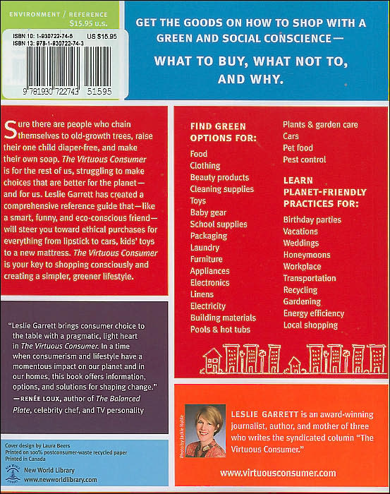 The Virtuous Consumer: Your Essential Shopping Guide for a Better, Kinder, Healthier World