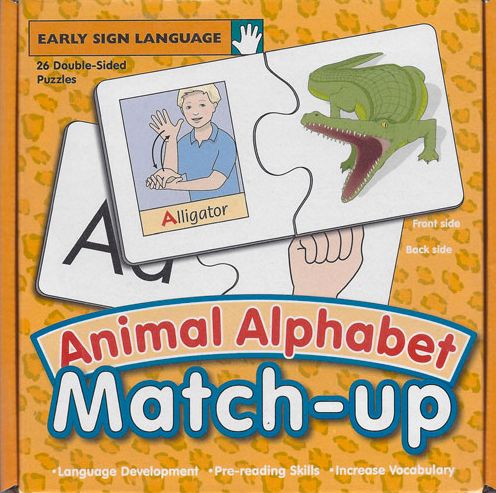 Animal Alphabet Match-Up (Puzzle)