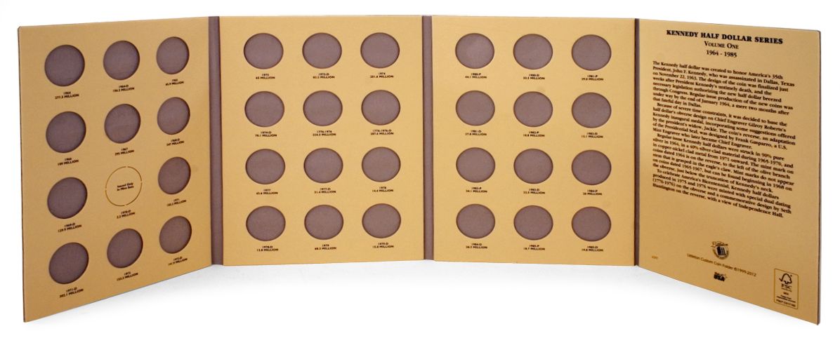 Kennedy Half Dollars: 1964-85: Volume One