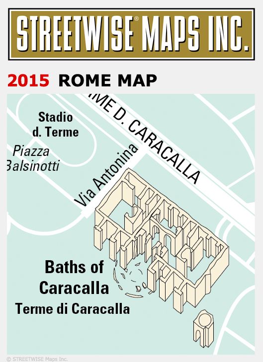 Streetwise Rome Map - Laminated City Center Street Map of Rome, Italy - Folding Pocket Size Travel Map With Metro (2015)