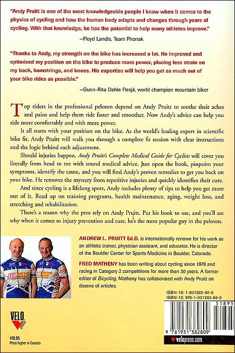 Andy Pruitt's Complete Medical Guide for Cyclists
