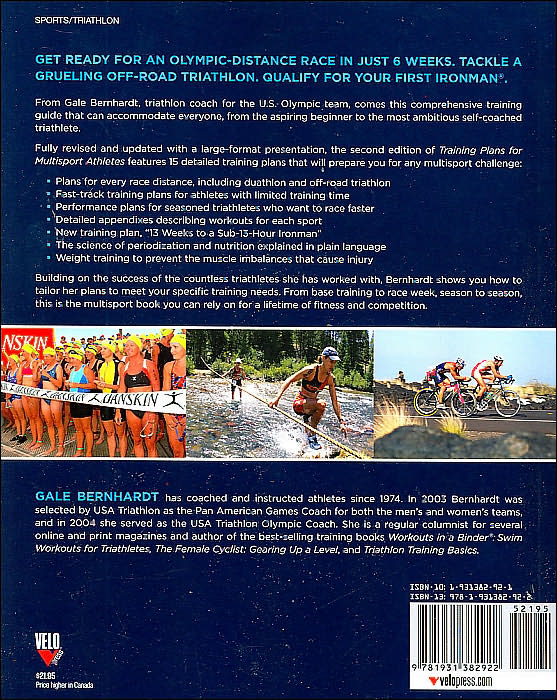 Training Plans for Multisport Athletes : Your Essential Guide to Triathlon, Duathlon, XTERRA, Ironman, and Endurance Racing