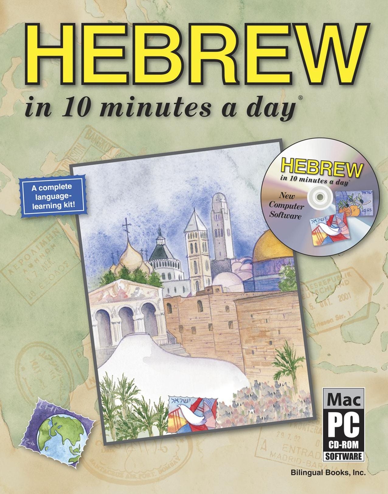 HEBREW in 10 minutes a day with CD-ROM