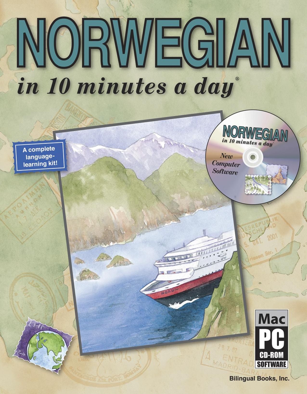 NORWEGIAN in 10 minutes a day with CD-ROM