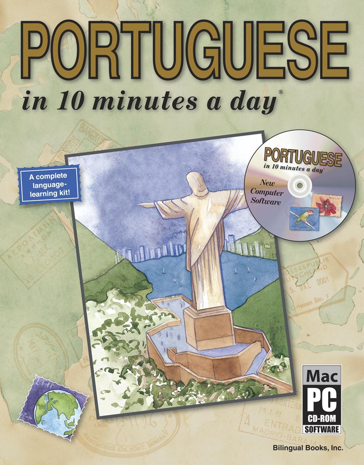 PORTUGUESE in 10 minutes a day with CD-ROM