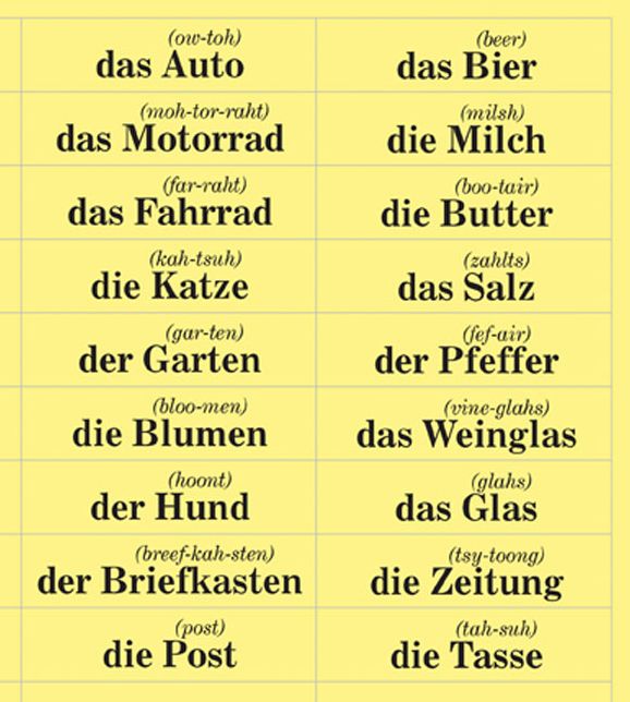 German in 10 Minutes a Day