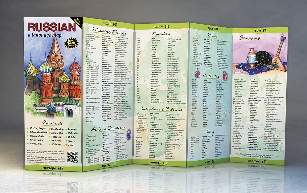 RUSSIAN a language map