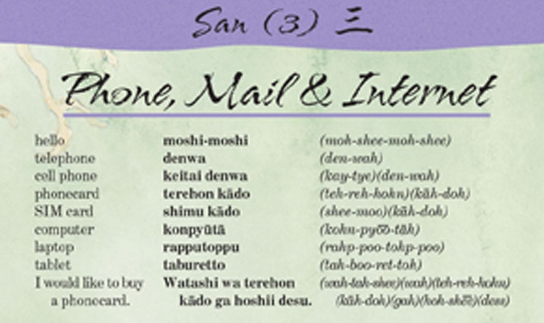 JAPANESE a language map
