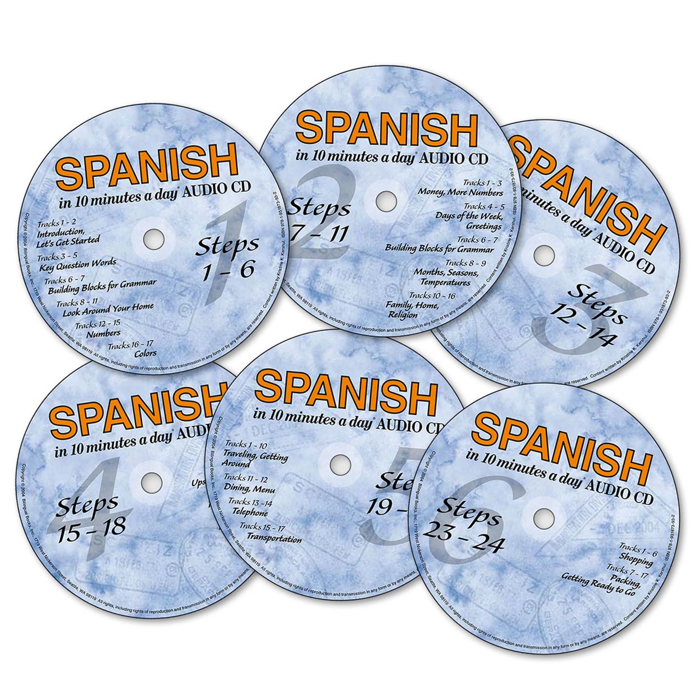 SPANISH in 10 minutes a day with Audio CD