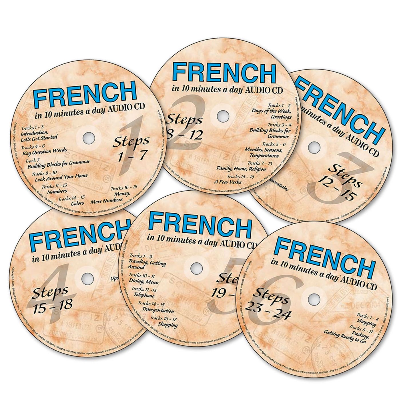 FRENCH in 10 minutes a day with Audio CD