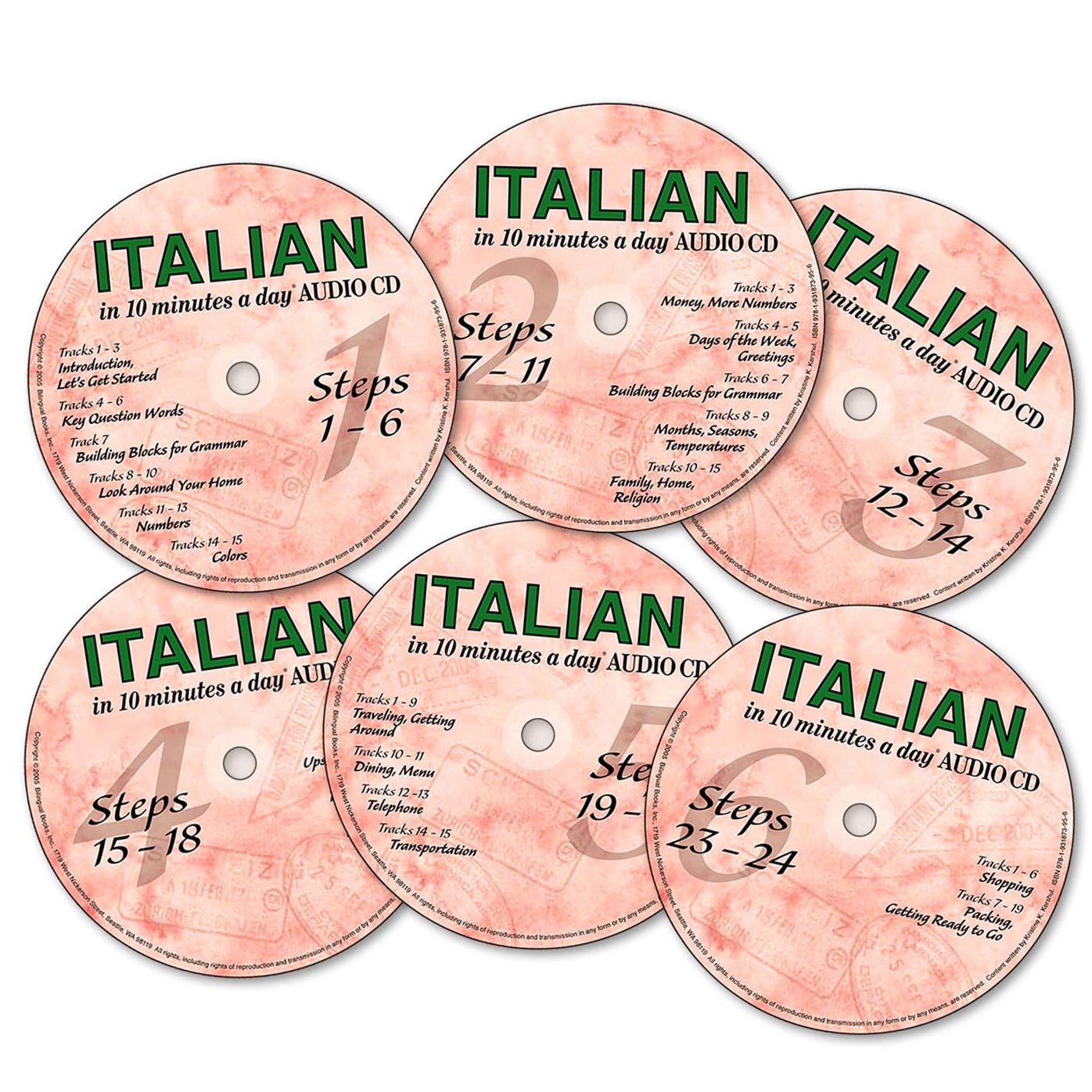 ITALIAN in 10 minutes a day with Audio CD