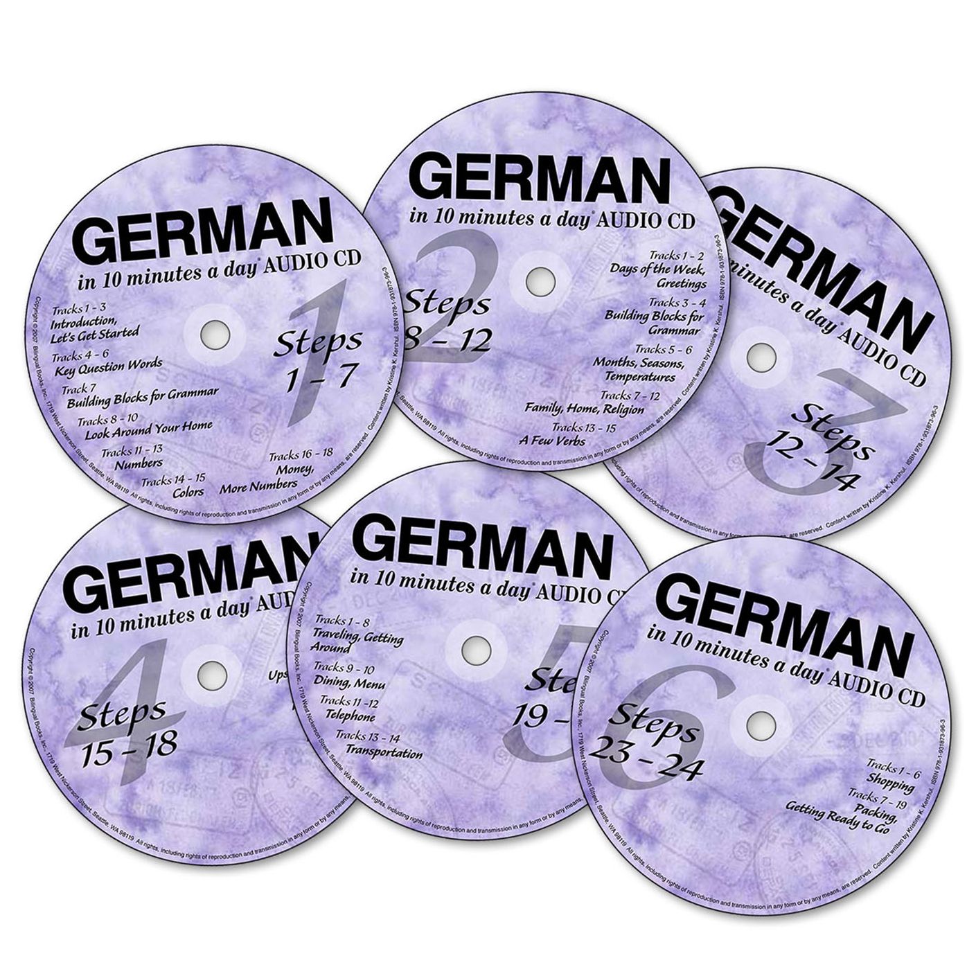 GERMAN in 10 minutes a day with Audio CD