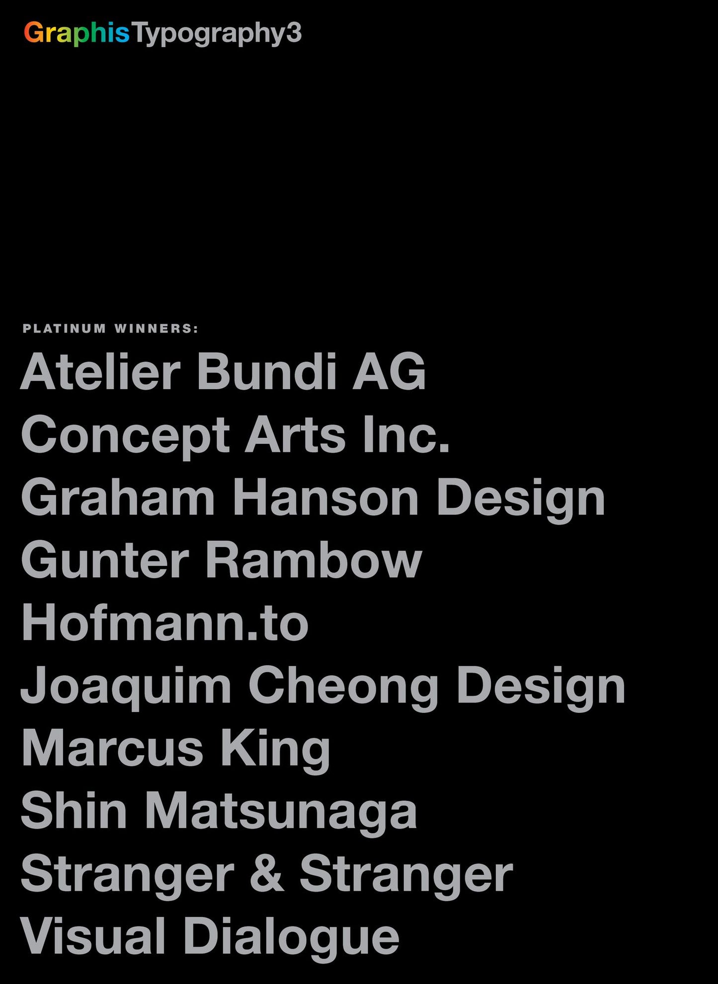 Graphis Typography 3