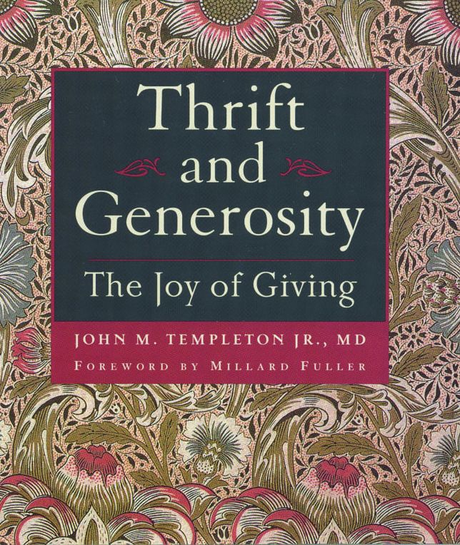 Thrift and Generosity: The Joy of Giving