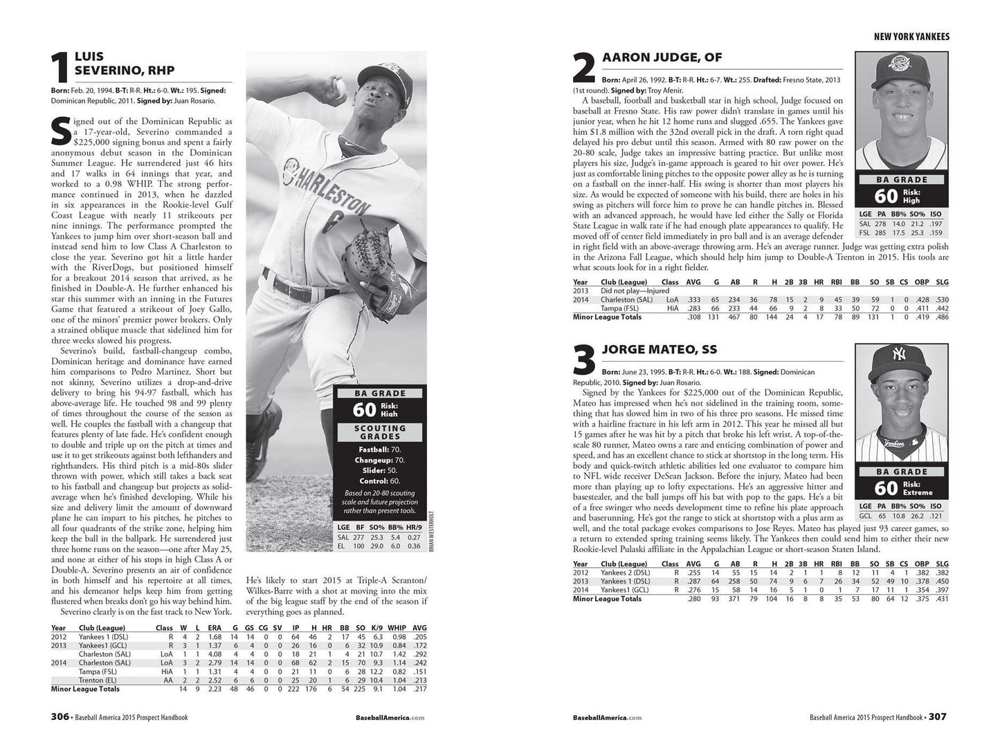 Baseball America Prospect Handbook: The 2015 Expert Guide to Baseball Prospects and MLB Organization Rankings