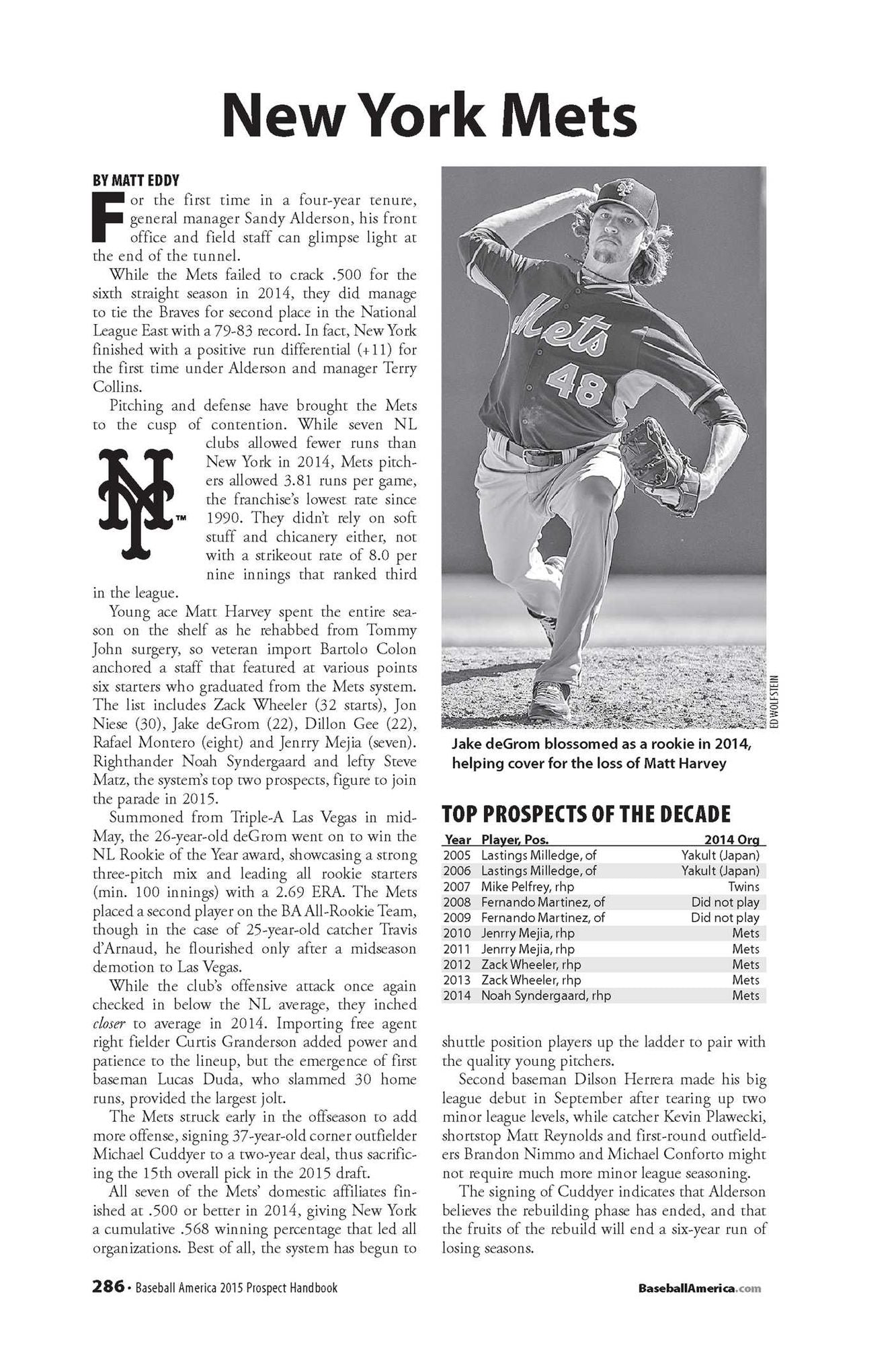 Baseball America 2016 Prospect Handbook: Scouting Reports and Rankings of the Best Young Talent in Baseball