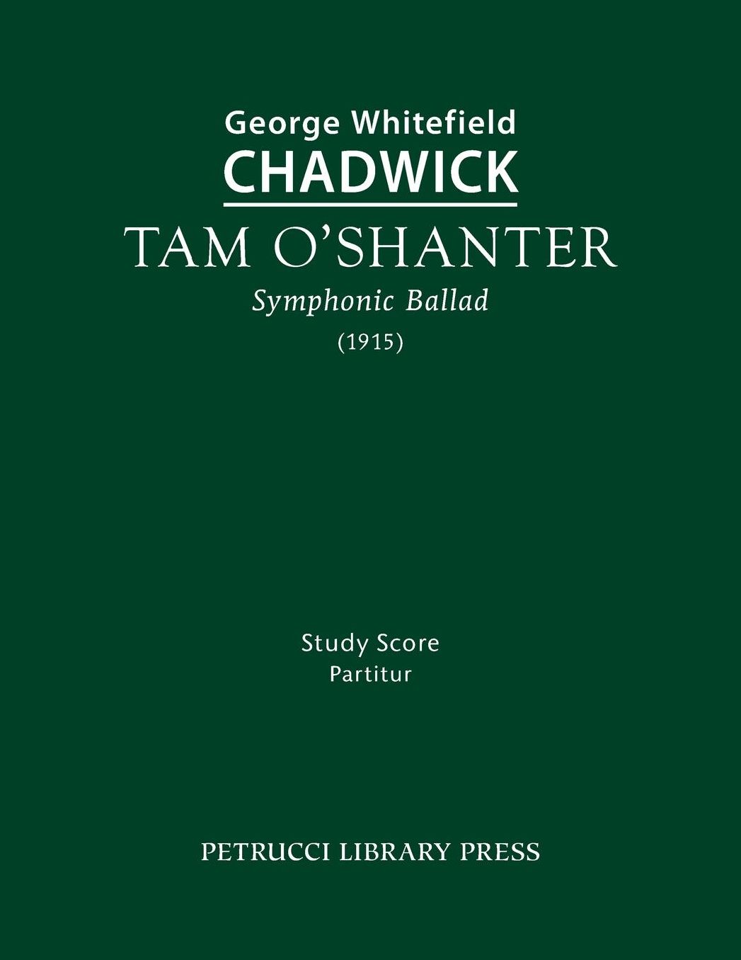 Tam O' Shanter: Study Score