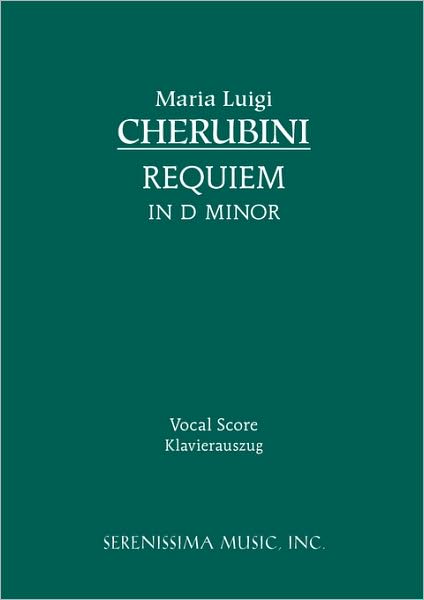 Requiem in D Minor: Vocal Score