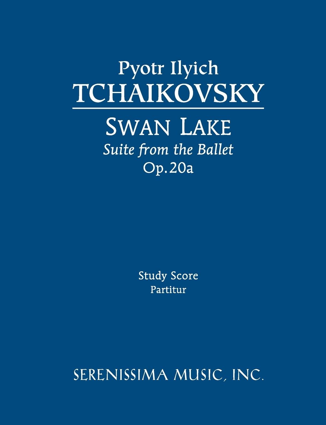 Swan Lake Suite, Op. 20a - Study Score