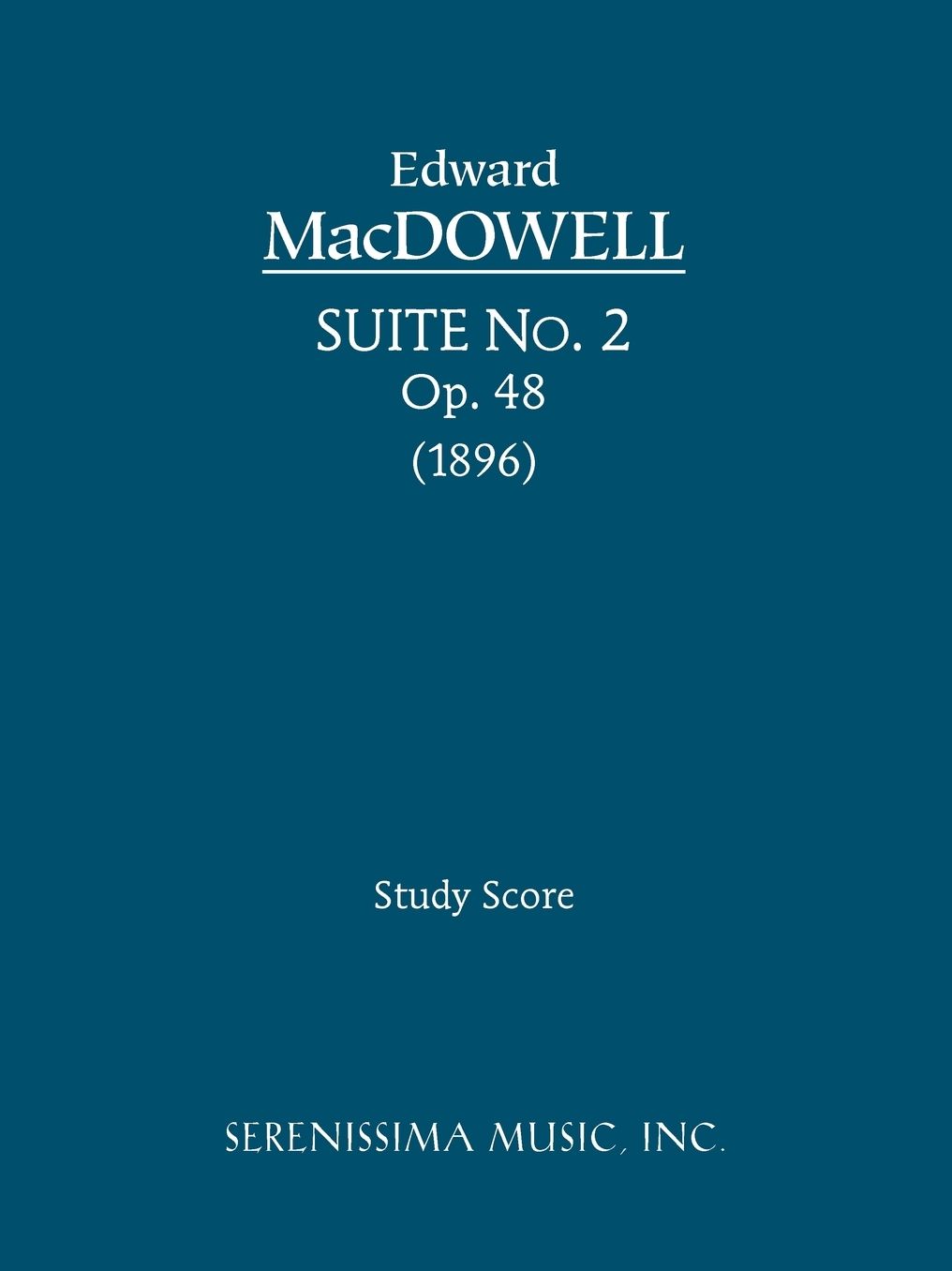 Suite No. 2, Op. 48 - Study Score