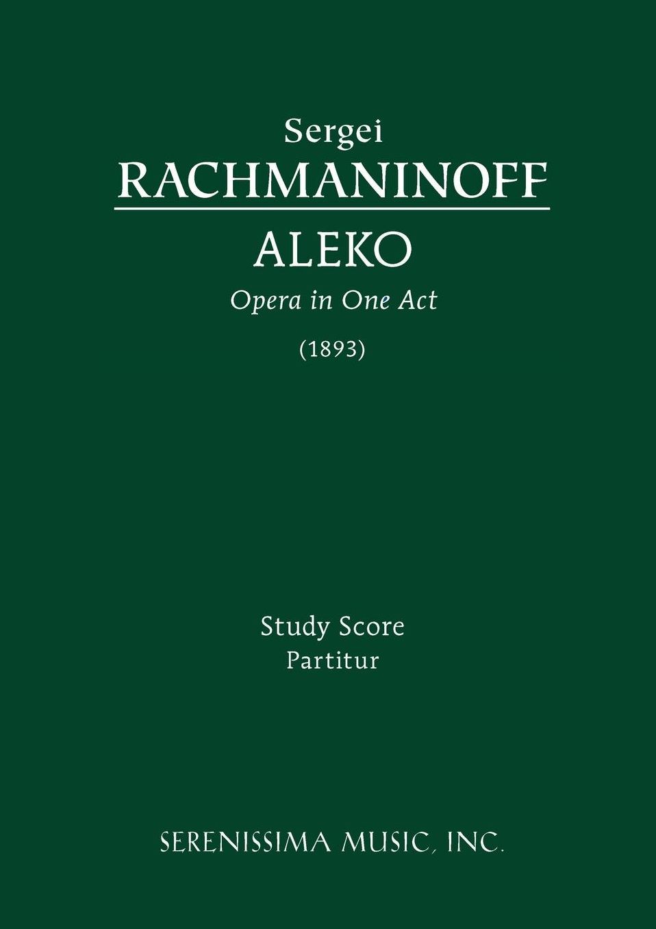 Aleko - Study Score