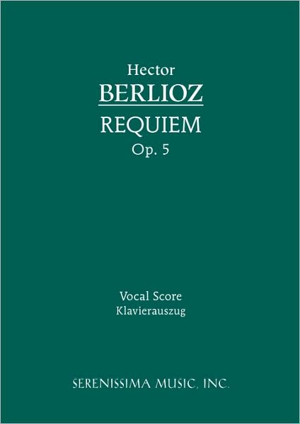 Requiem, Op.5: Vocal Score