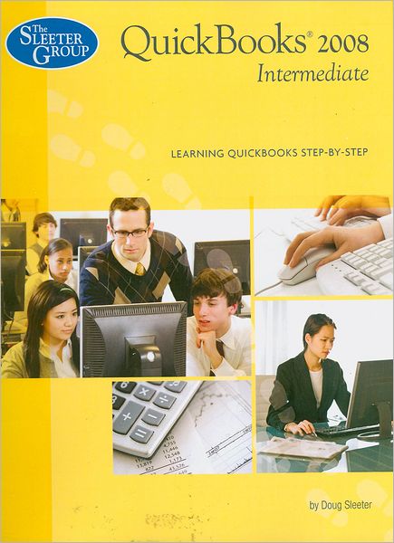 Learning QuickBooks Step-by-Step Intermediate Book - 2008
