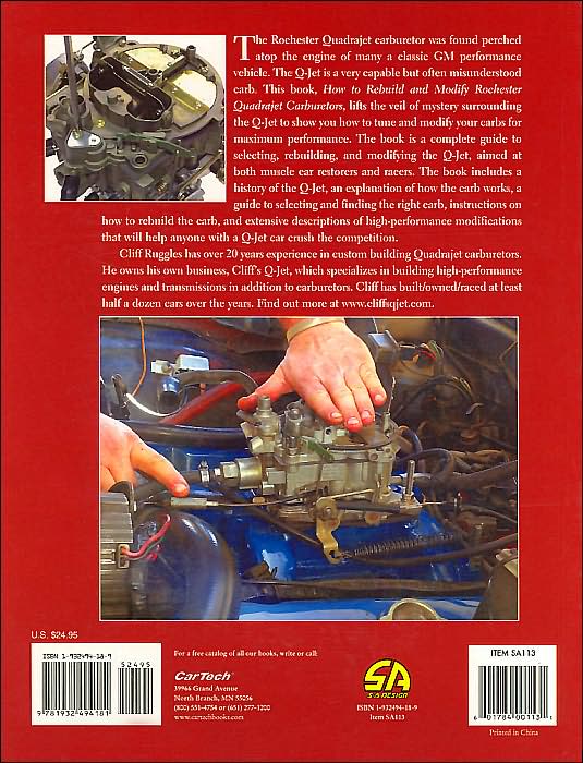 How to Rebuild & Modify Rochester Quadrajet Carburetors