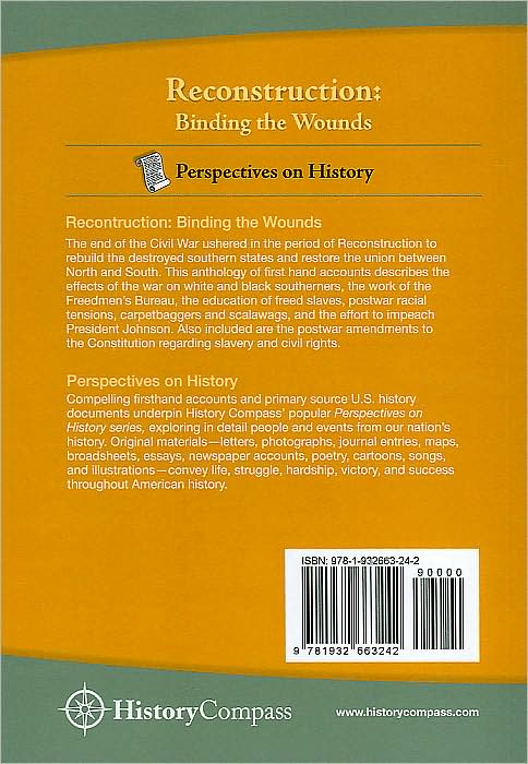Reconstruction: Binding the Wounds