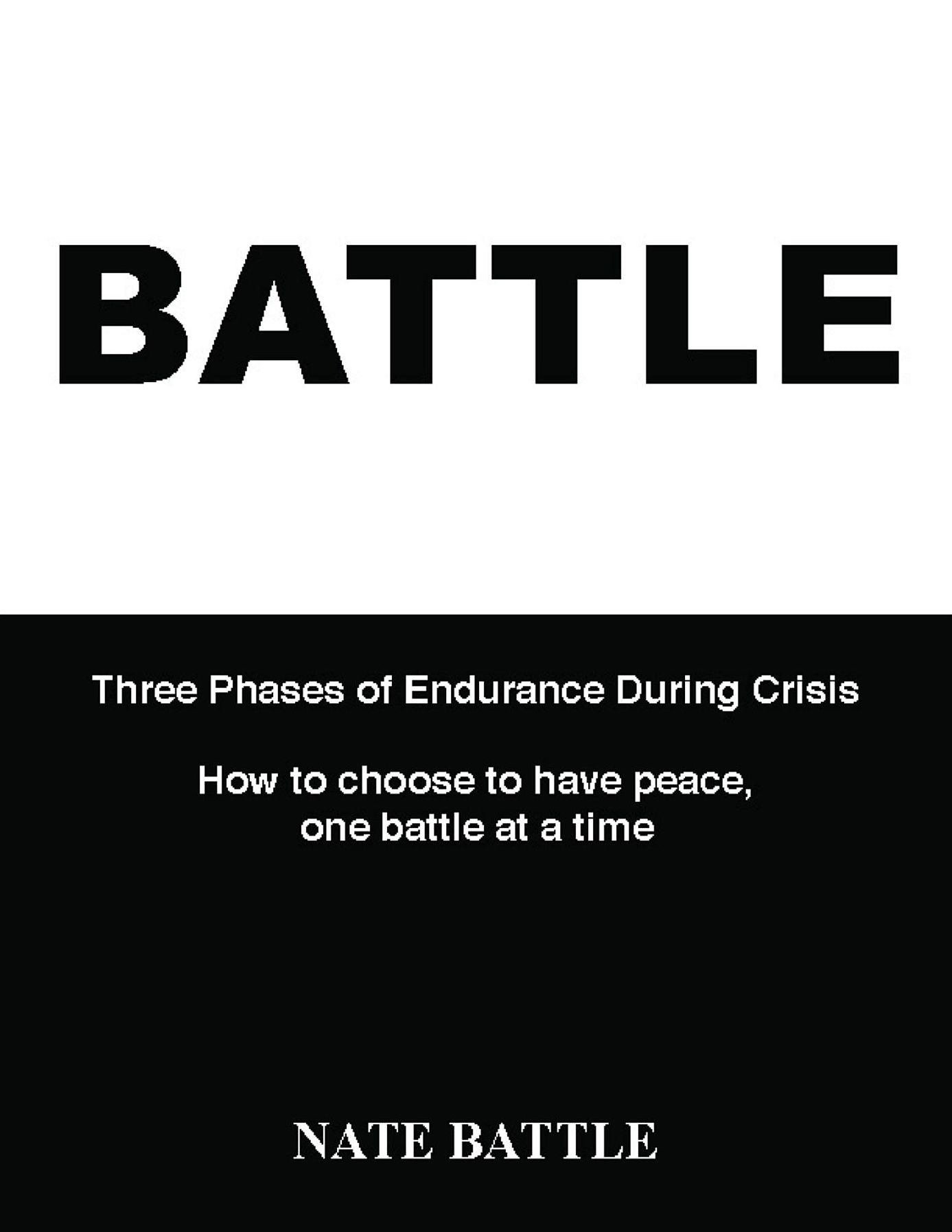 Battle: Three Phases of Endurance During Crisis: Choosing to have peace one battle at a time