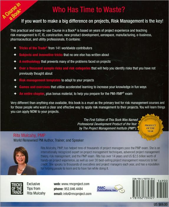 Risk Management, Tricks of the Trade for Project Managers and PMI-RMP Exam Prep Guide