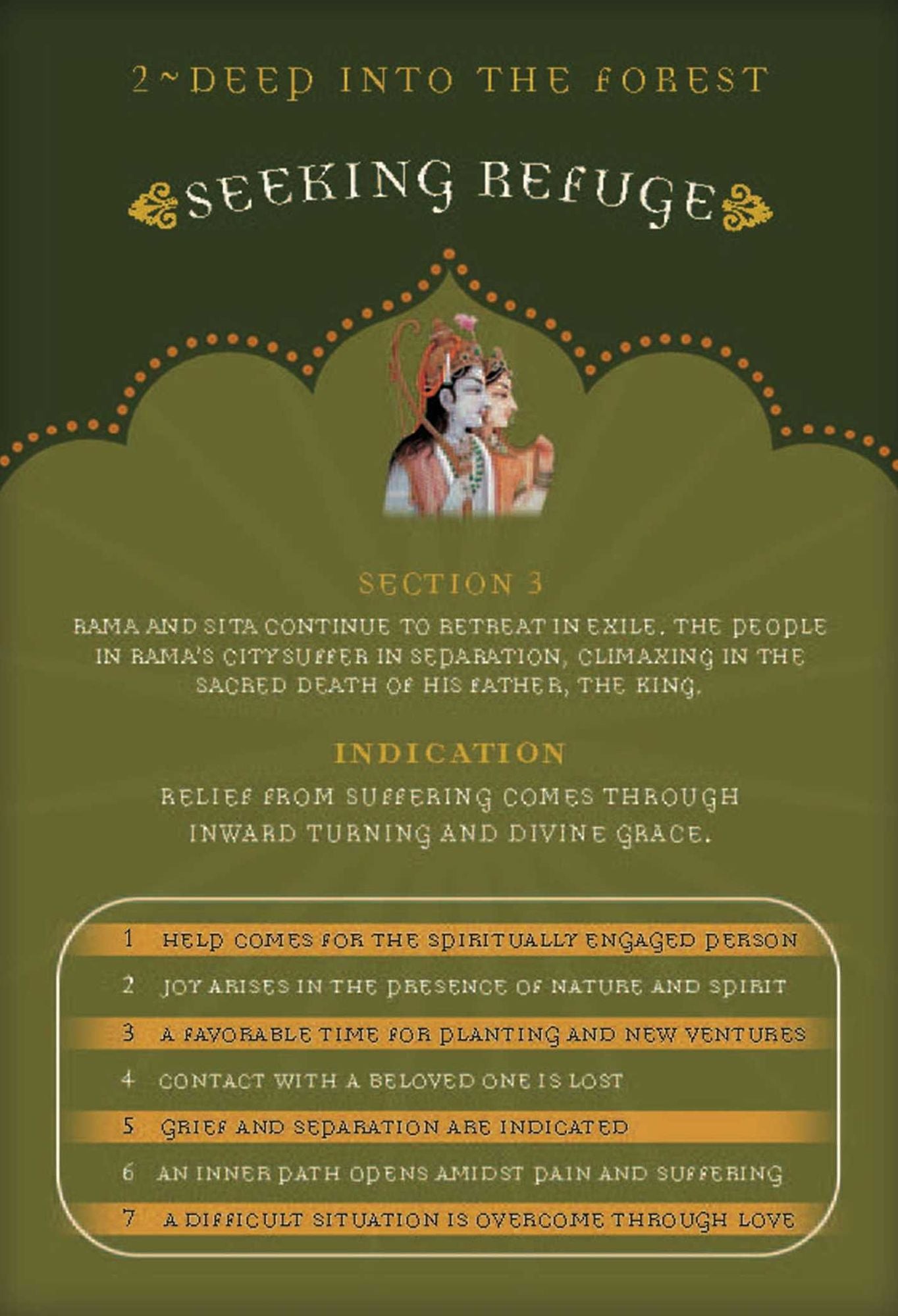 The Oracle of Rama: A Diviniation Deck