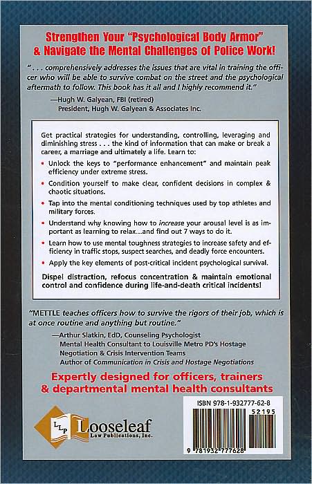 Mettle: Mental Toughness Training for Law Enforcement
