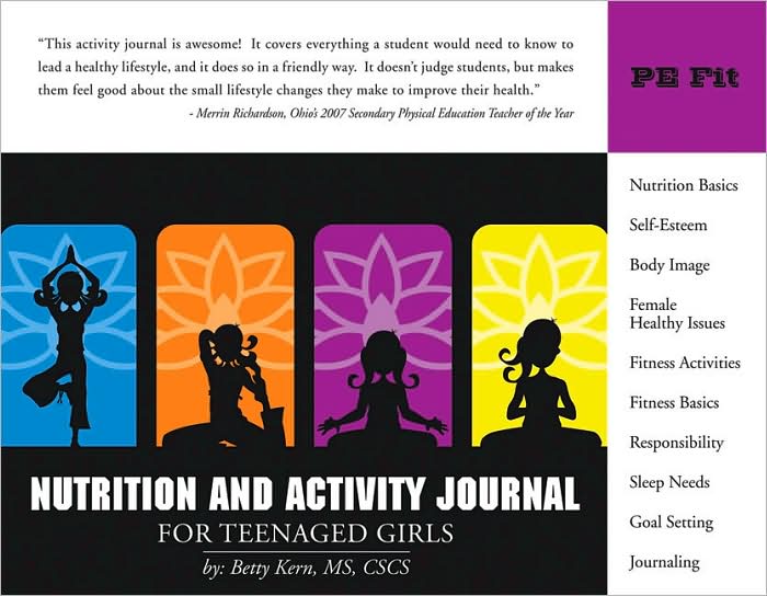 Nutrition and Activity Journal for Teenaged Girls