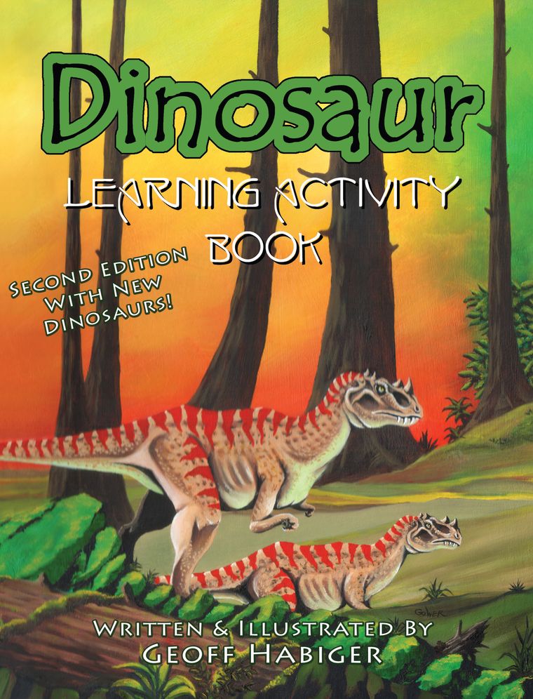Dinosaur Learning Activity Book