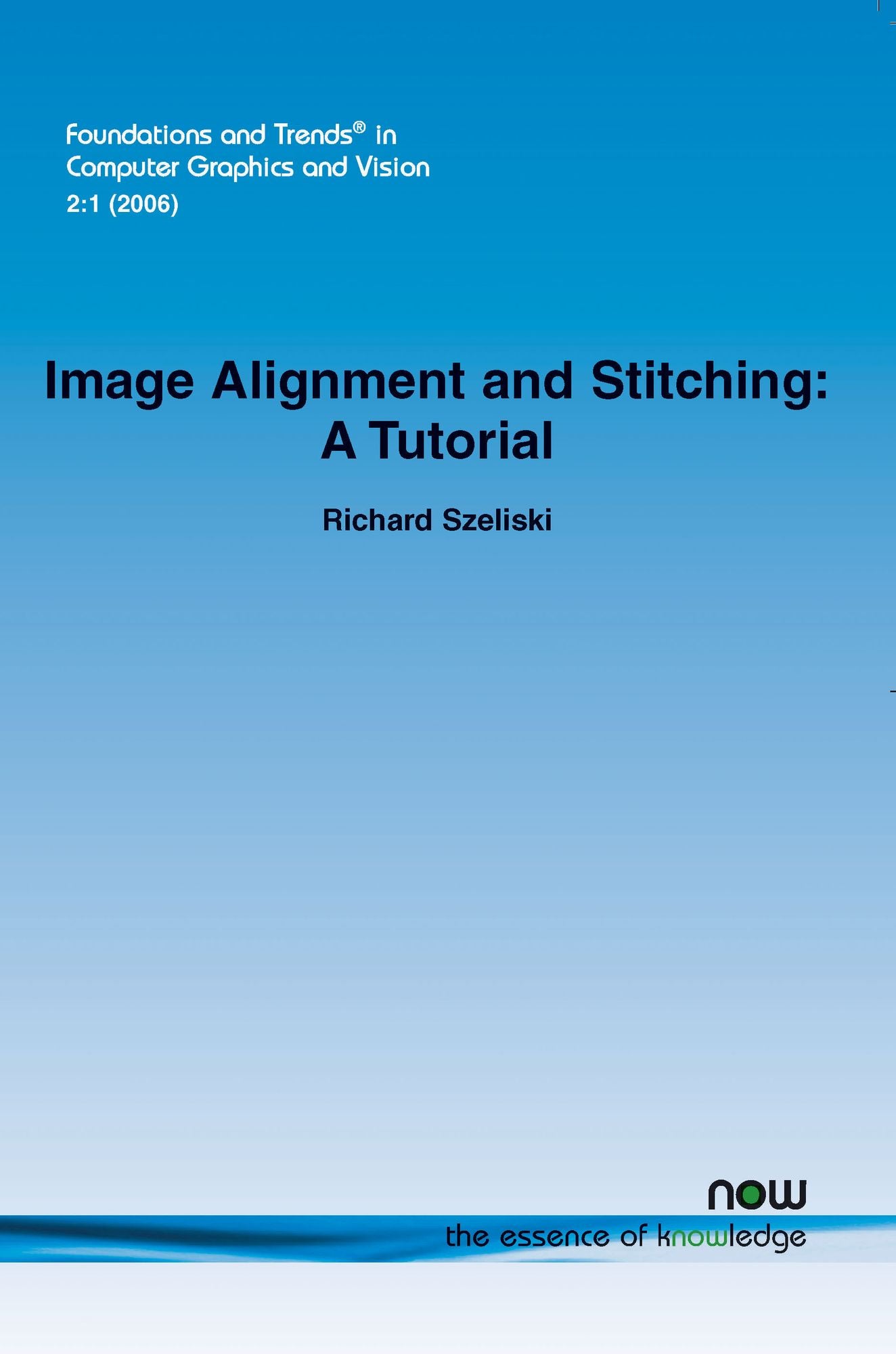 Image Alignment And Stitching