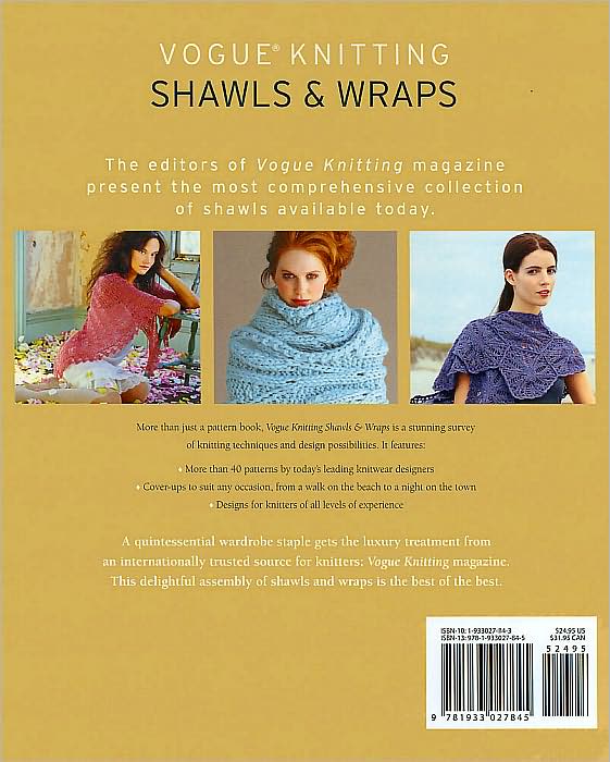 Vogue Knitting Shawls & Wraps