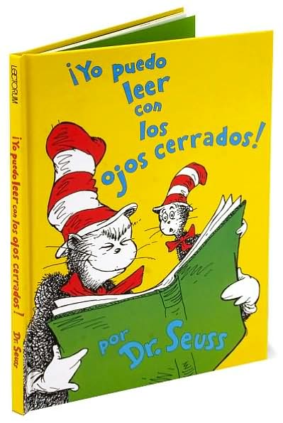 ¡Yo puedo leer con los ojos cerrados!
