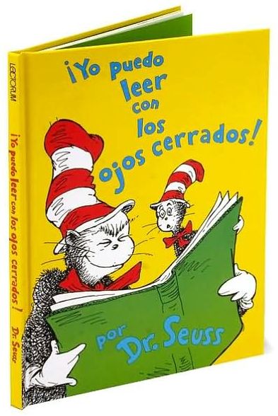 ¡Yo puedo leer con los ojos cerrados!