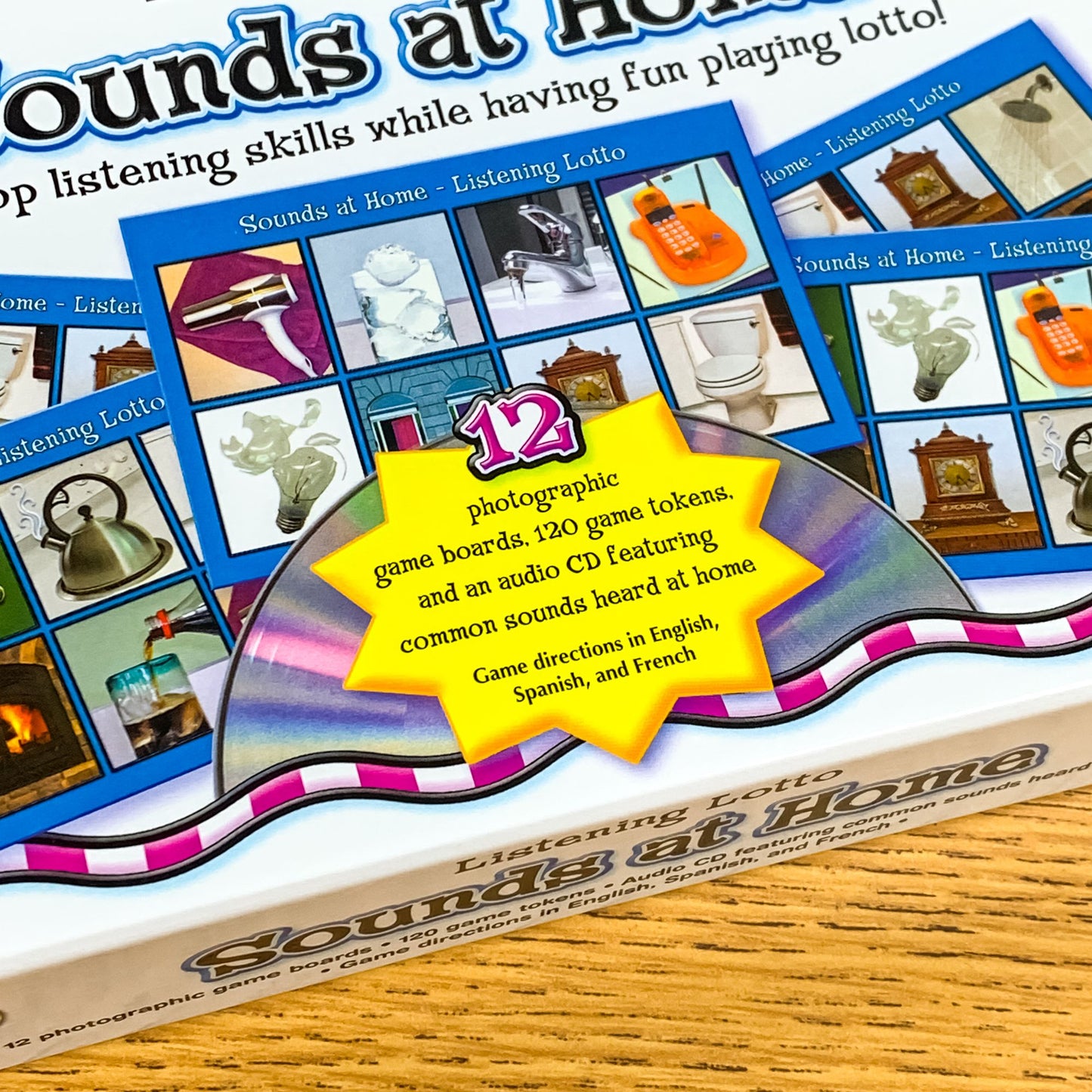 Listening Lotto: Sounds at Home: Sounds at Home