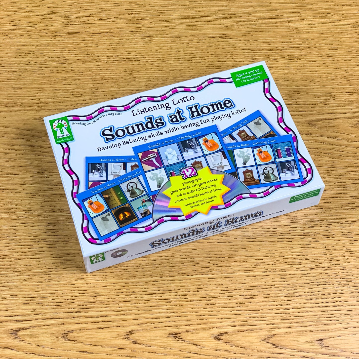 Listening Lotto: Sounds at Home: Sounds at Home