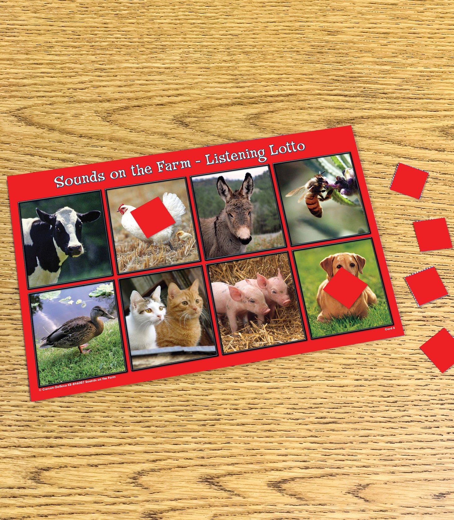 Listening Lotto: Sounds on the Farm: Sounds on the Farm