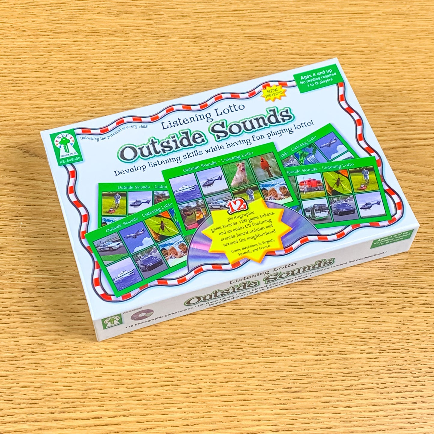 Listening Lotto: Outside Sounds: Outside Sounds
