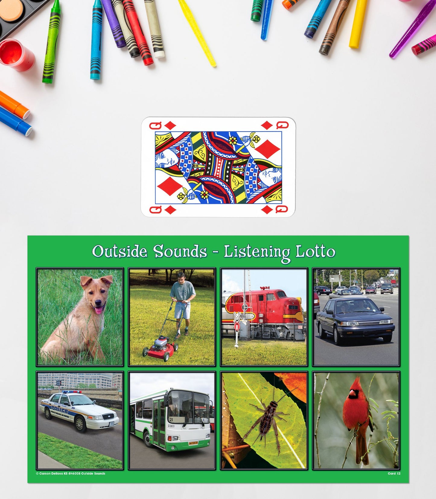 Listening Lotto: Outside Sounds: Outside Sounds