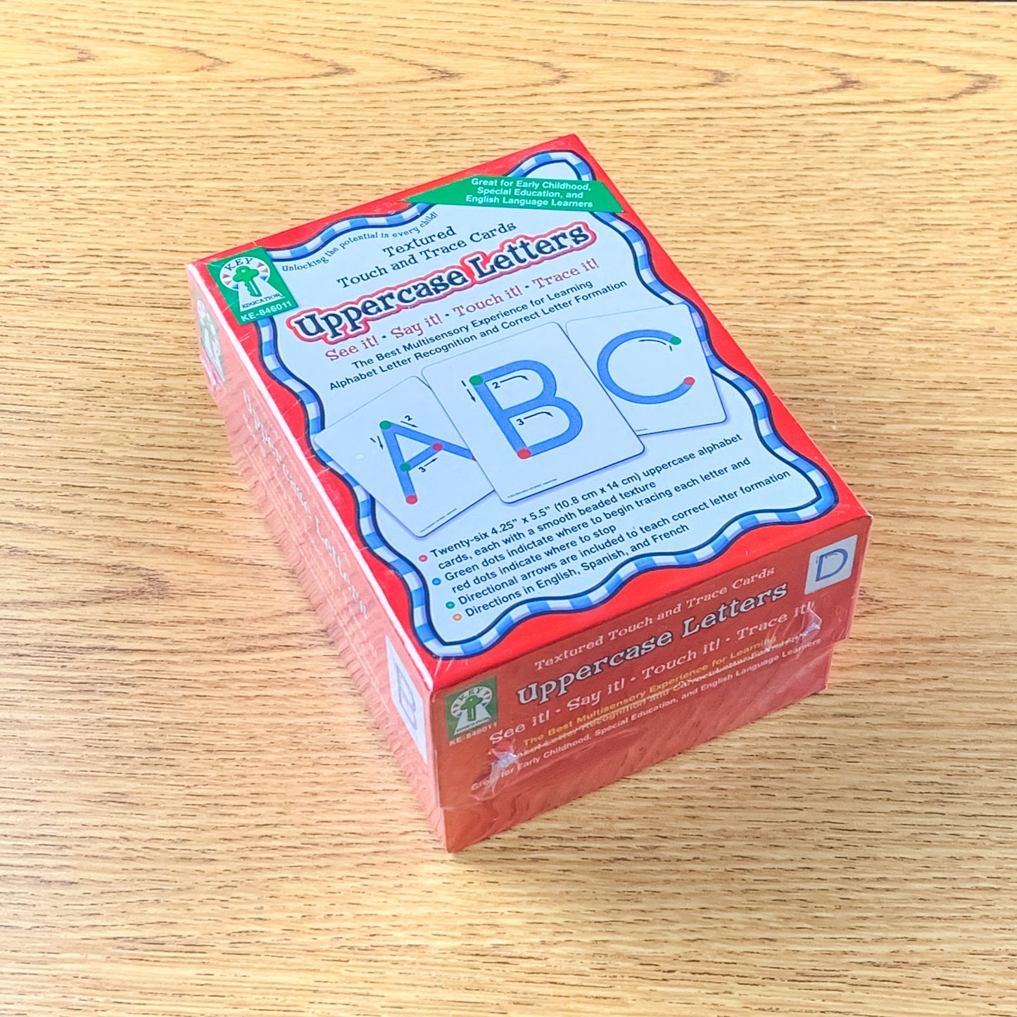 Textured Touch and Trace: Uppercase