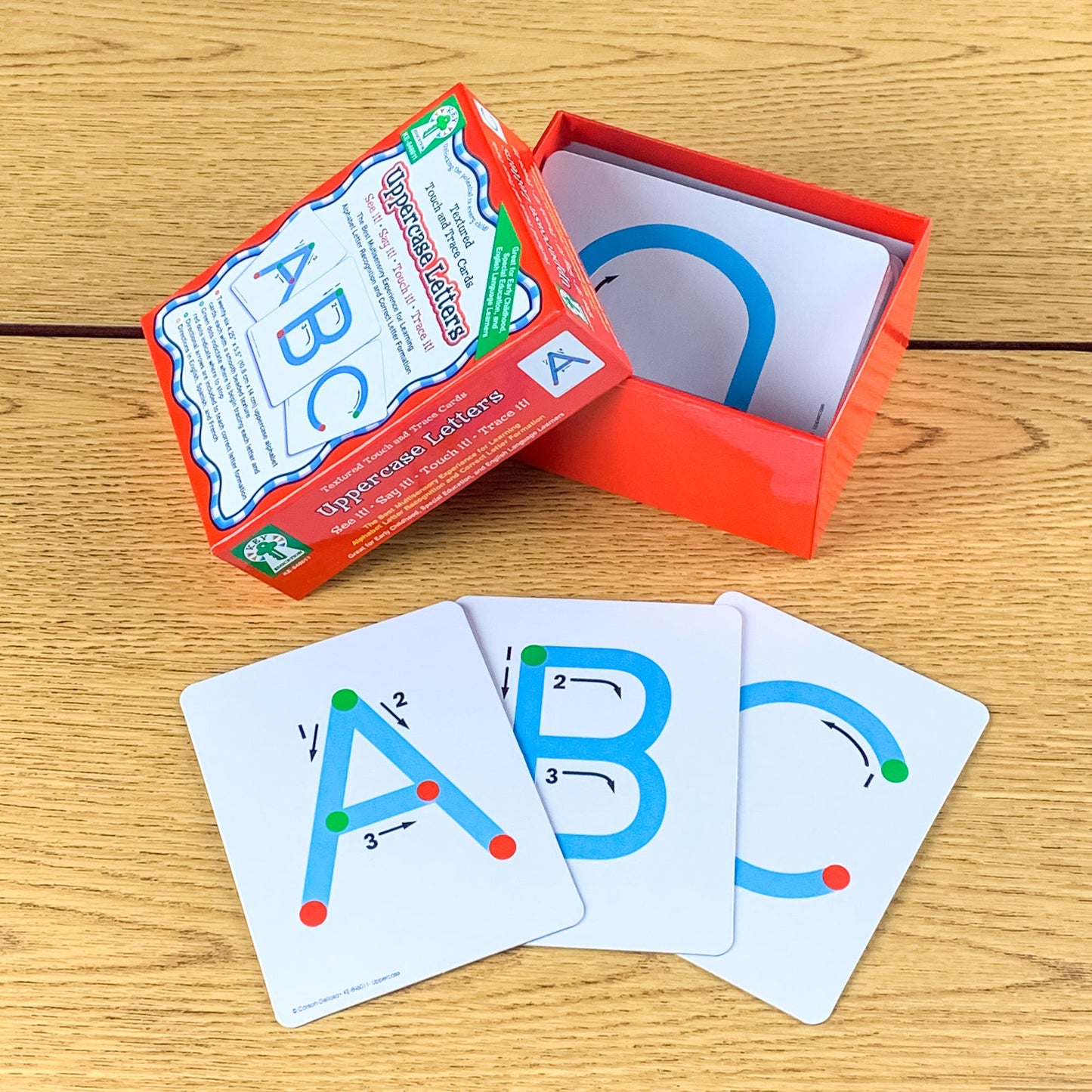 Textured Touch and Trace: Uppercase
